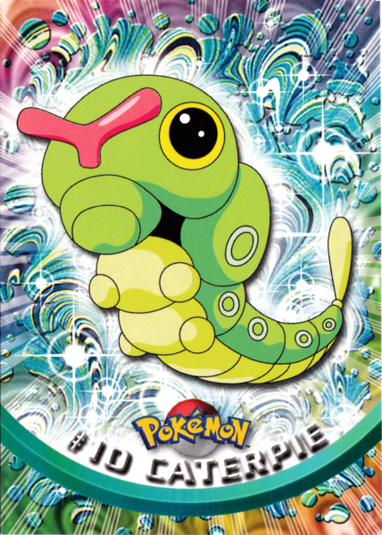 Caterpie (10) [Topps TV Animation Edition Series 1 (Fourth Print)]