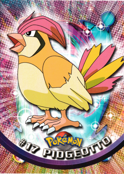 Pidgeotto Foil (17) [Topps TV Animation Edition Series 1 (First Print)]