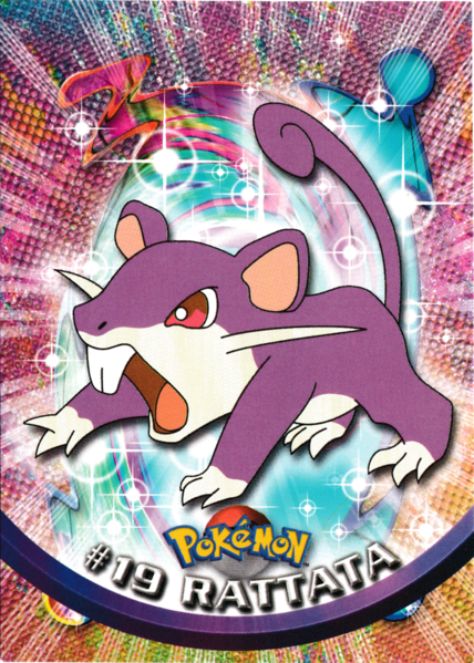 Rattata (19) [Topps TV Animation Edition Series 1 (First Print)]