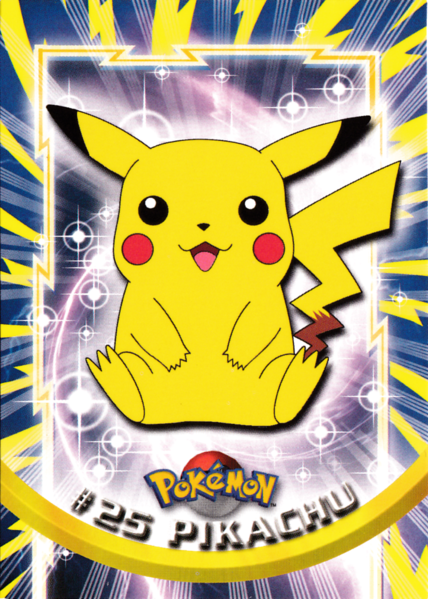 Pikachu (25) [Topps TV Animation Edition Series 1 (Third Print)]