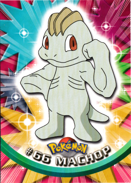 Machop (66) [Topps TV Animation Edition Series 1 (Second Print)]