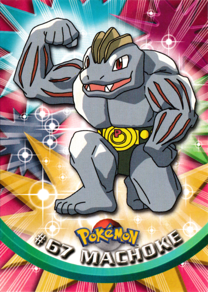 Machoke (67) [Topps TV Animation Edition Series 1 (Second Print)]