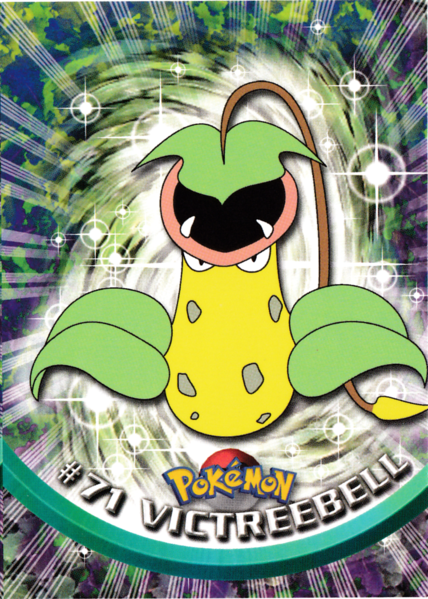 Victreebel (71) [Topps TV Animation Edition Series 1 (First Print)]