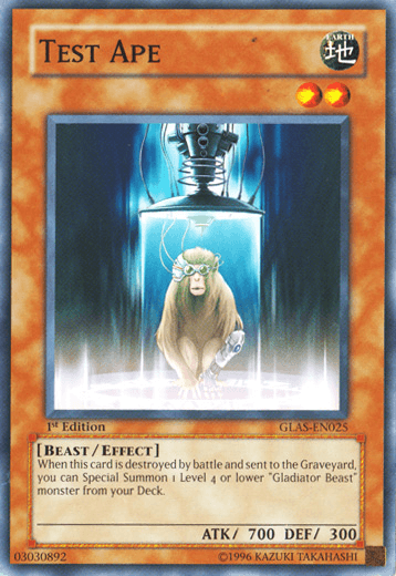 Test Ape [GLAS-EN025] Common - Josh's Cards
