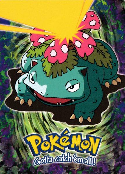 Venusaur (E3) [Topps Pokemon the First Movie (Second Print)]