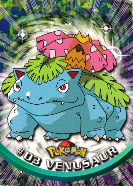 Venusaur (03) [Topps TV Animation Edition Series 1 (Second Print)]