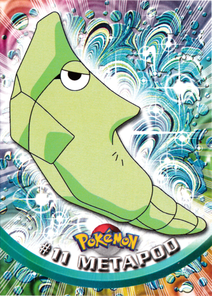 Metapod (11) [Topps TV Animation Edition Series 1 (Third Print)]