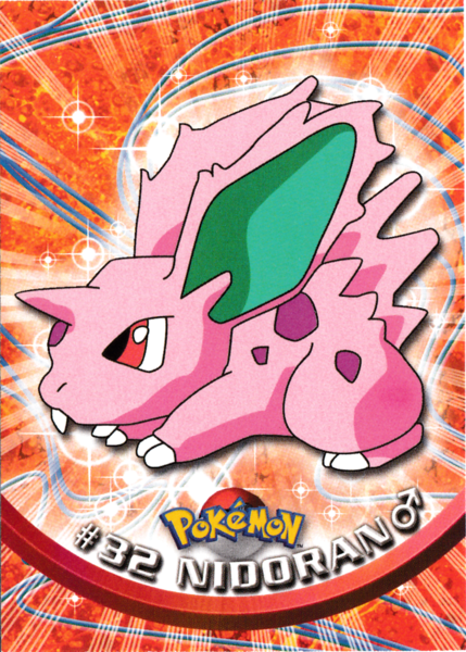 Nidoran M (32) [Topps TV Animation Edition Series 1 (First Print)]