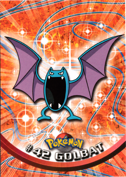 Golbat (42) [Topps TV Animation Edition Series 1 (Third Print)]