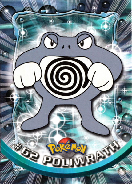 Poliwrath (62) [Topps TV Animation Edition Series 1 (Second Print)]