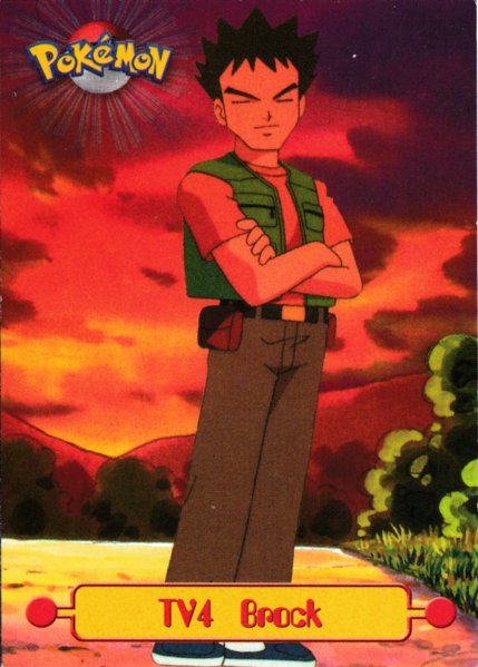 Brock TV4 (TV4) [Topps TV Animation Edition Series 1 (Second Print)]