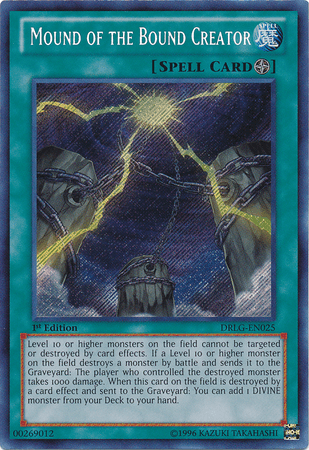 Mound of the Bound Creator [DRLG-EN025] Secret Rare - Josh's Cards