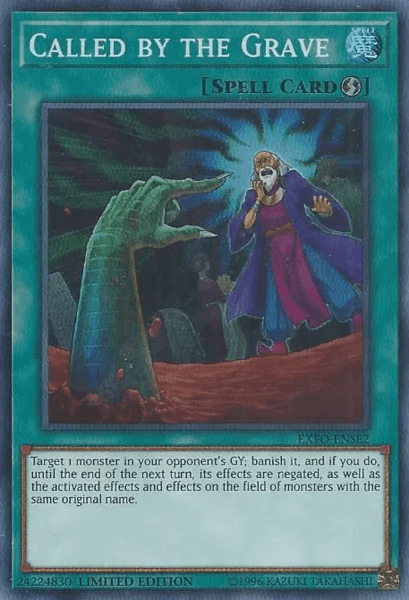 Called by the Grave [EXFO-ENSE2] Super Rare - Josh's Cards