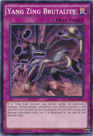 Yang Zing Brutality [MP15-EN184] Common - Josh's Cards