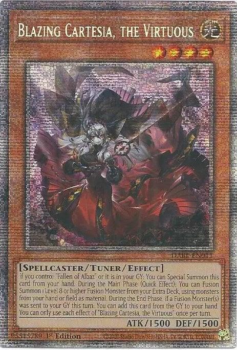 Blazing Cartesia, the Virtuous [DABL-EN011] Starlight Rare - Josh's Cards