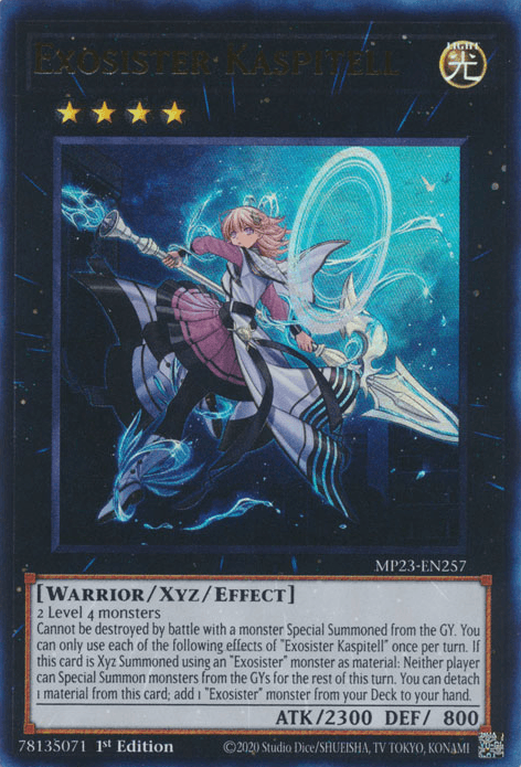 Exosister Kaspitell [MP23-EN257] Ultra Rare - Josh's Cards