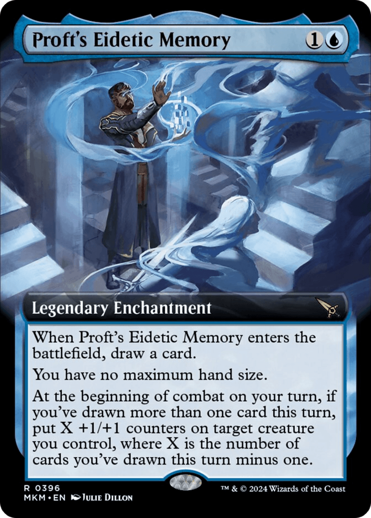 Proft's Eidetic Memory (Extended Art) [Murders at Karlov Manor] - Josh's Cards