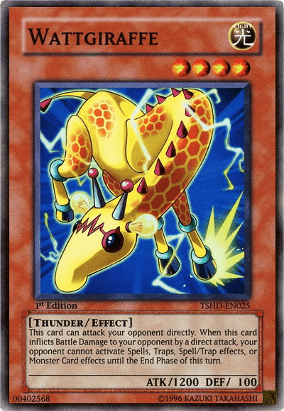 Wattgiraffe [TSHD-EN025] Super Rare - Josh's Cards