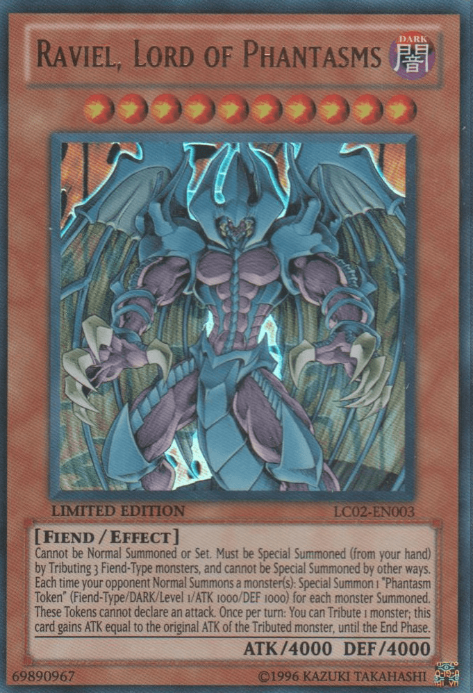 Raviel, Lord of Phantasms [LC02-EN003] Ultra Rare - Josh's Cards