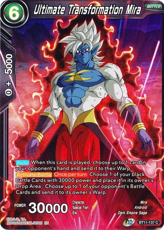 Ultimate Transformation Mira (BT11-137) [Vermilion Bloodline] Parallel Foil