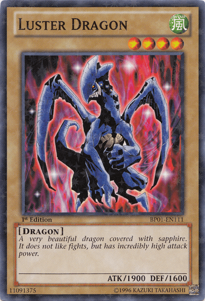 Luster Dragon [BP01-EN111] Starfoil Rare - Josh's Cards