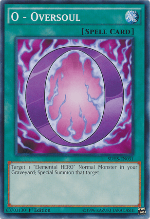 O - Oversoul [SDHS-EN031] Common - Josh's Cards