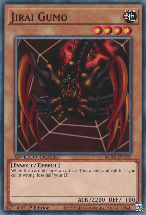 Jirai Gumo [SGX2-END05] Common - Josh's Cards