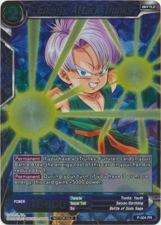 Energy Attack Trunks (P-004) [Promotion Cards] Parallel Foil