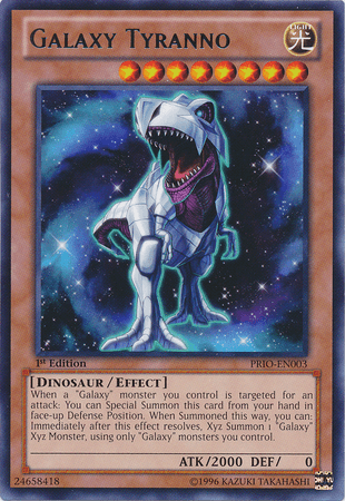 Galaxy Tyranno [PRIO-EN003] Rare - Josh's Cards