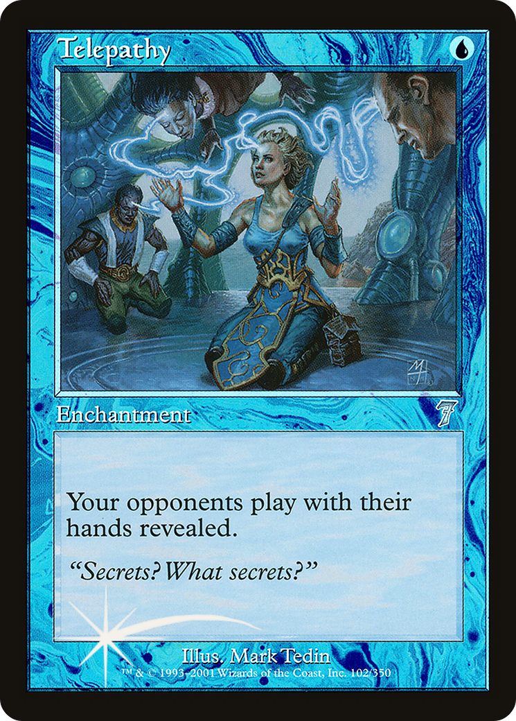 Telepathy [Seventh Edition] Foil
