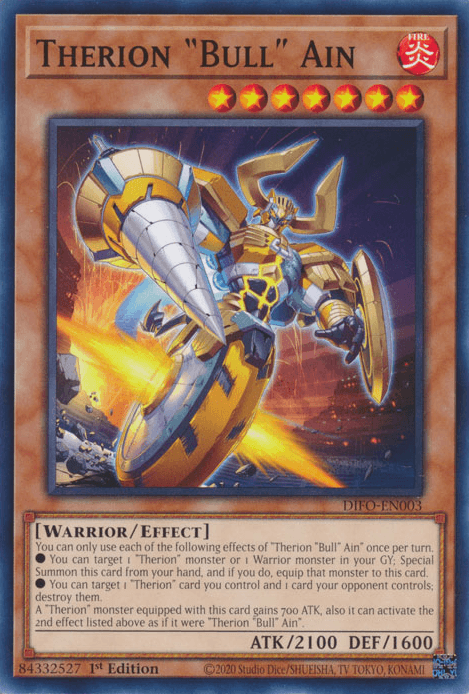 Therion Bull Ain [DIFO-EN003] Common - Josh's Cards