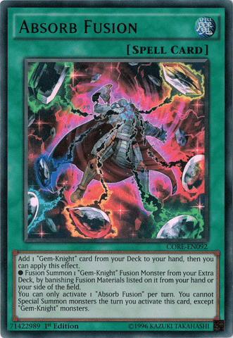 Absorb Fusion [CORE-EN092] Ultra Rare - Josh's Cards