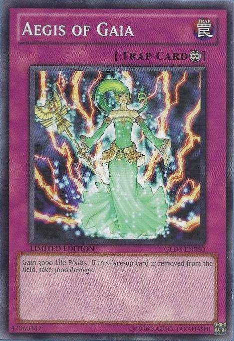 Aegis of Gaia [GLD3-EN050] Common - Josh's Cards