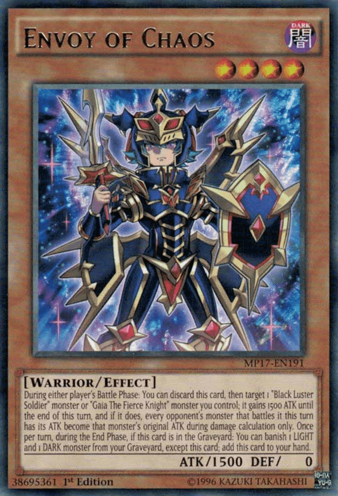 Envoy of Chaos [MP17-EN191] Rare - Josh's Cards