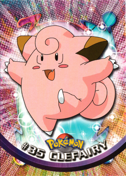 Clefairy (35) [Topps TV Animation Edition Series 1 (Second Print)]