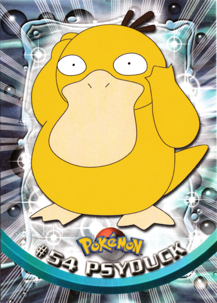 Psyduck (54) [Topps TV Animation Edition Series 1 (First Print)]