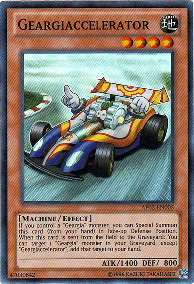 Geargiaccelerator [AP02-EN005] Super Rare - Josh's Cards
