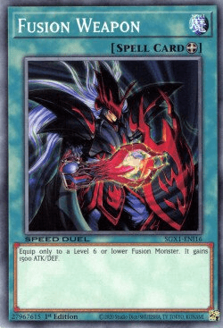 Fusion Weapon [SGX1-ENI16] Common - Josh's Cards