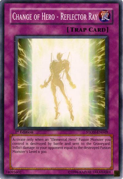 Change of Hero - Reflector Ray [STON-EN049] Common - Josh's Cards