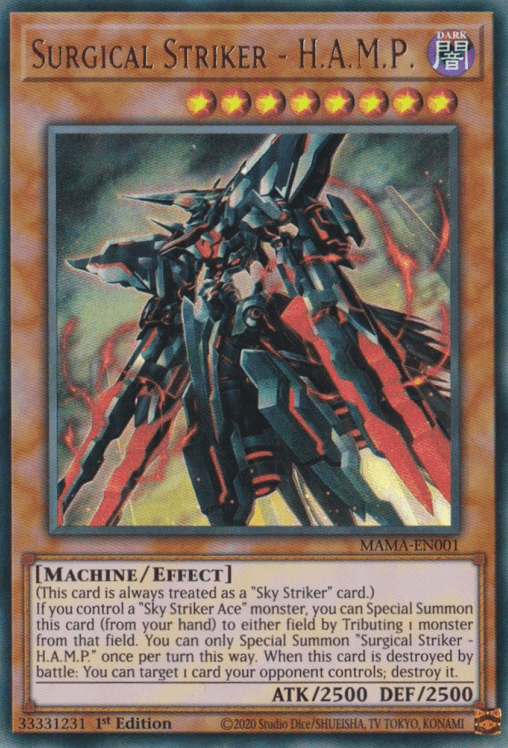 Surgical Striker - H.A.M.P. [MAMA-EN001] Ultra Rare - Josh's Cards