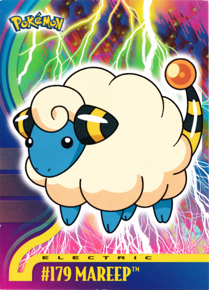 Mareep (179) [Topps Pokemon Johto Series 1]