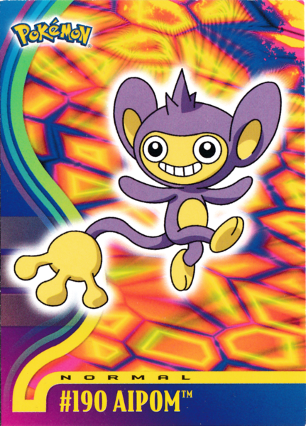 Aipom (190) [Topps Pokemon Johto Series 1]