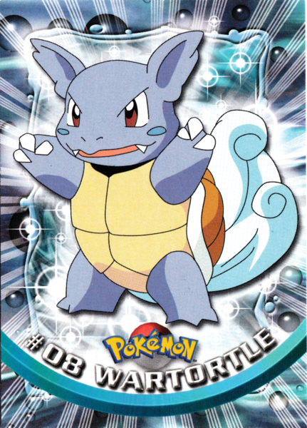 Wartortle (08) [Topps TV Animation Edition Series 1 (Second Print)]