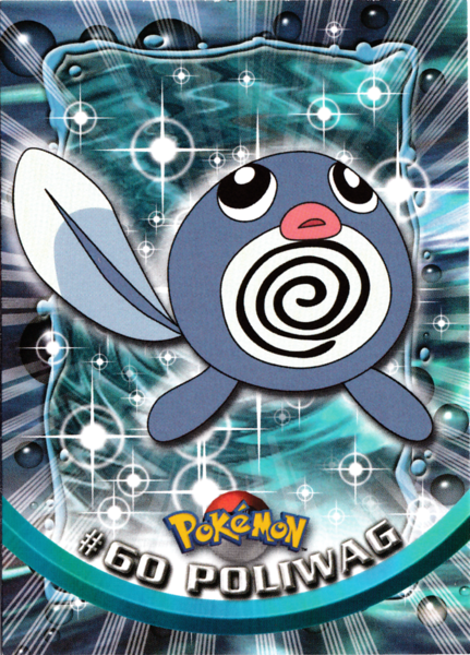 Poliwag Foil (60) [Topps TV Animation Edition Series 1 (First Print)]