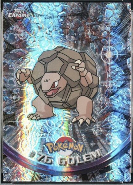 Golem Spectra Foil (76) [Topps Pokemon Chrome Series 1]