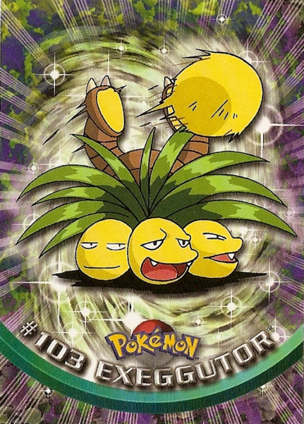 Exeggutor Foil (103) [Topps TV Animation Edition Series 2]