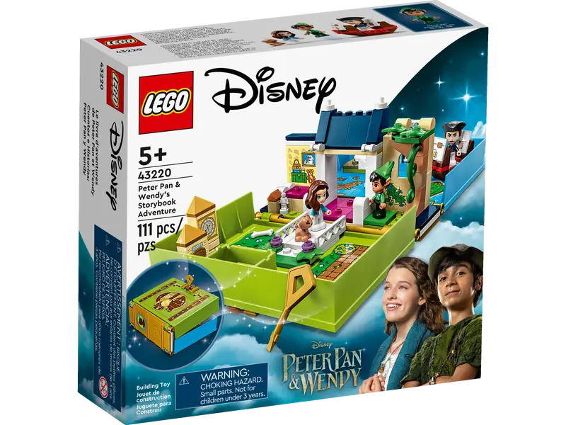 LEGO Disney Peter Pan & Wendy's Storybook Adventure 43220 (Scratch & Dent)