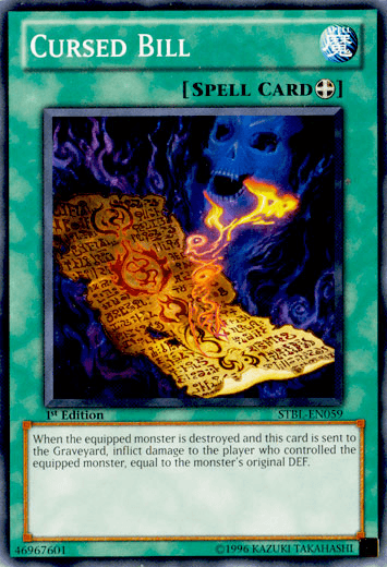 Cursed Bill [STBL-EN059] Common - Josh's Cards