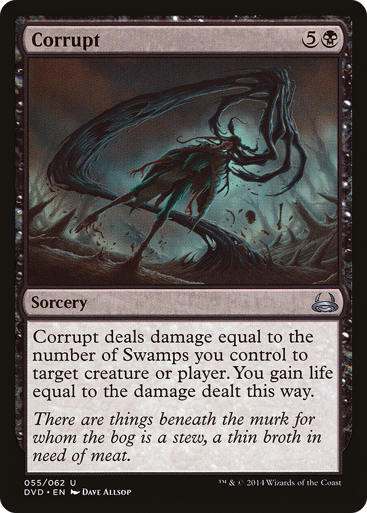 Corrupt (DD3-055) - Duel Decks Anthology: Divine vs. Demonic