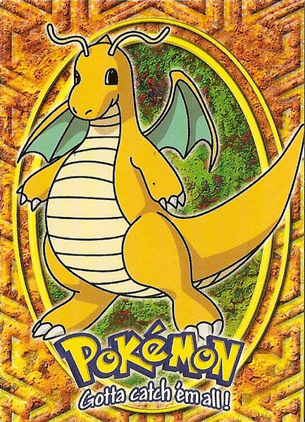 Dragonite (E12) [Topps Pokemon the First Movie (First Print)]